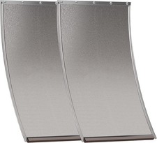 2 Pack Large Dog Door Replacement Flaps with Screws, Large, of 2