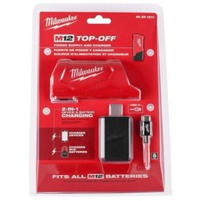 Milwaukee 48-59-1211 M12 12V TOP-OFF Power Supply and Charger