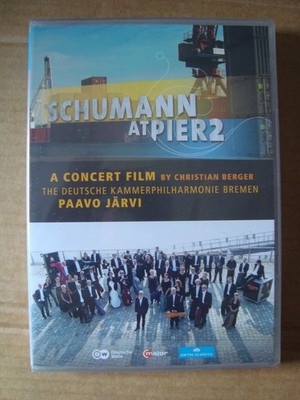 DVD [NEU/OVP] - SCHUMANN AT PIER2 (Paavo Järvi) Dt. Kammerphilharmonie Bremen