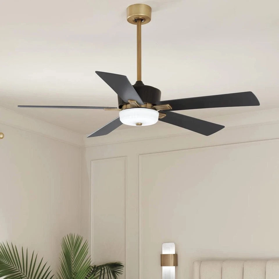 Kichler Lighting 300395SBK Icon Indoor Ceiling Fan Satin Black - Image 3 of 4