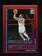 2023 Panini Donruss Optic Elite Dominators Red Prizm 85/99 Stephen Curry #13 hs9