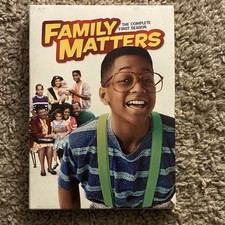 Warner Home Video Family Matters Season 1 DVD TV Comedy With Subtitles