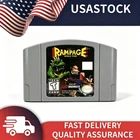 Rampage World Tour. Games For Nintendo 64 Console US Version