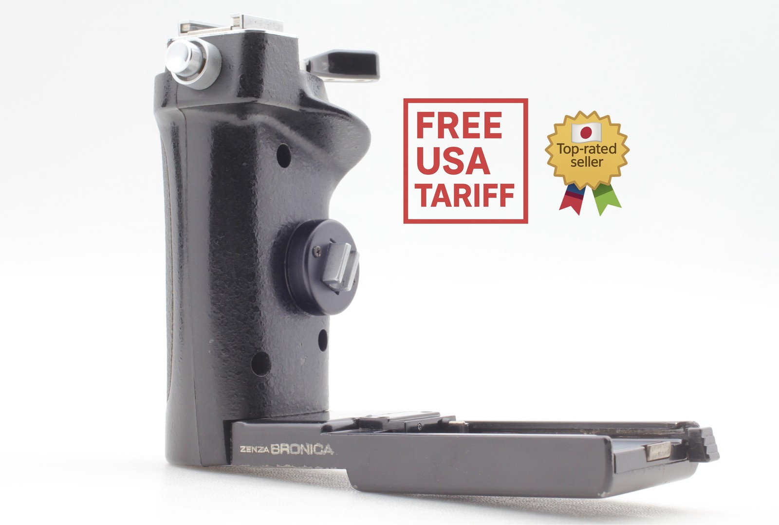 [ Near MINT ] Zenza Bronica Speed Grip E Hand Grip For ETR ETRS ETRSi From JAPAN