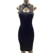 Shinestar Size Small Black Lace Dress. Preloved