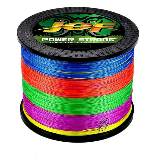 12 Strand Braided Fishing Line - Heavy Duty PE Saltwater & Sea Fishing Line - Afbeelding 3 van 9