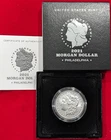 2021 MORGAN SILVER DOLLAR FROM U.S. MINT WITH BOX & CERTIFICATE OF AUTHENTICITY