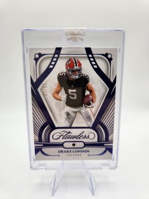 2024 Panini Flawless - Drake London #2 Sapphire /15