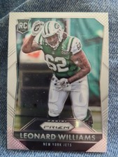 LEONARD WILLIAMS 2015 Panini Prizm RC Rookie Card #261 JETS GIANTS. rookie card picture