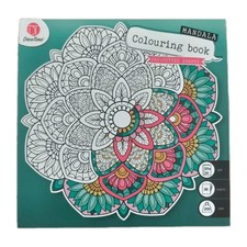 Malbuch 36 Motive für Erwachsene 250g/m2 vorgestanzte Mandalas Ausmalen 20x20cm