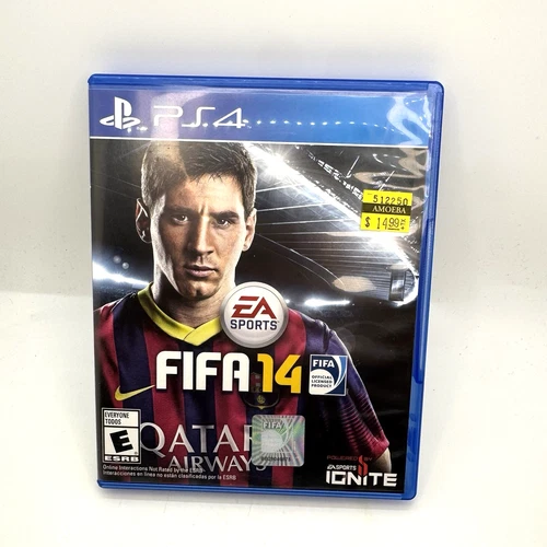 FIFA 14 Game PlayStation 4 PS4, FIFA Licensed, E for Everyone- Tested Works