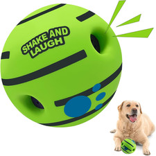 Interactive XL Dog Ball with Shaking Sound for Training and Herding, 5.51 in