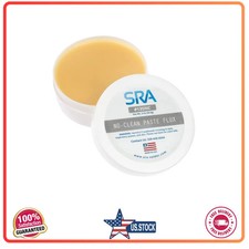 SRA Solder No-Clean Electronics Soldering Flux Paste 2oz Jar for PCB and Wire