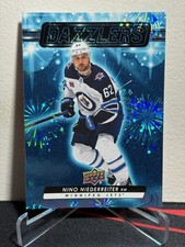 2023-24 Upper Deck Series 1 Hockey NINO NIEDERREITER #DZ-9 DAZZLERS BLUE