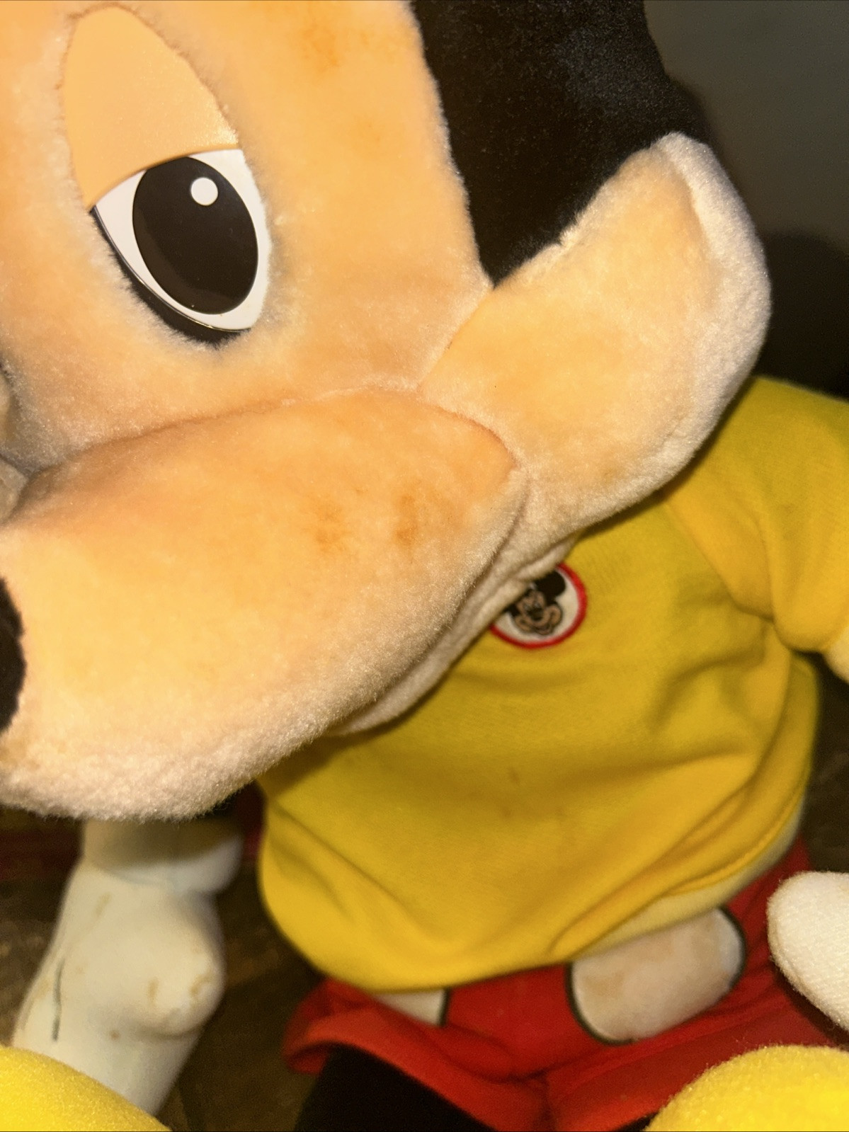 24” Vintage 1986 Worlds of Wonder Talking Mickey Mouse Show Plush Doll Works!!