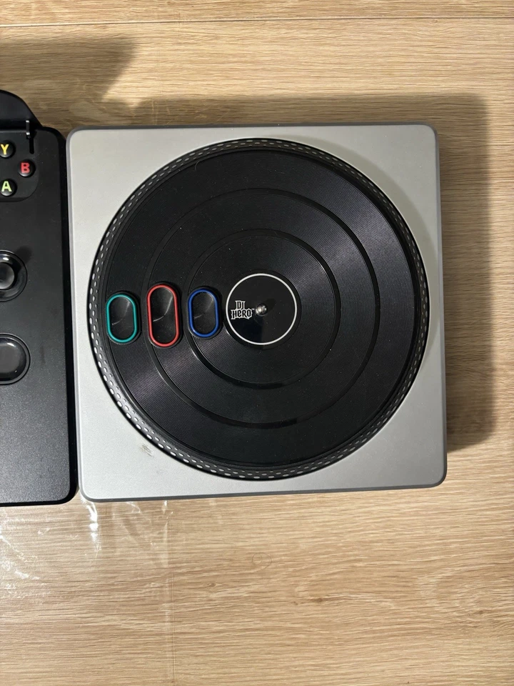DJ Hero Wireless Turntable Controller (Xbox 360) Tested/Working! ✅ - Image 3 of 4