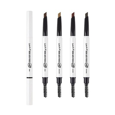 L.o.c.k. Color, Lock It Brow Auto Pencil, Brown