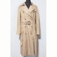 MACKINTOSH LONDON GABARDINE 19 LOGIE Trench Coat with Liner 38 Beige Women USED
