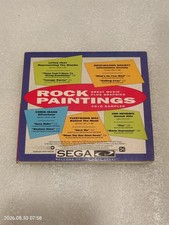 Rock Paintings & Hot Hits Music ( Sega CD, 1992 ) With Case