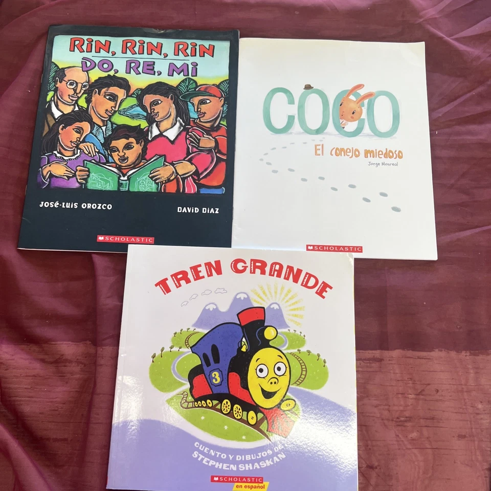 Lot of 10 Children's Spanish picture books Chapter books   Espanol  New Like new - Image 3 of 4