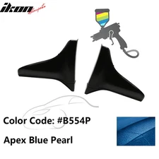 Fits 00-09 Honda S2000 Side Skirts Guard Strakes Splash #B554P Apex Blue Pearl