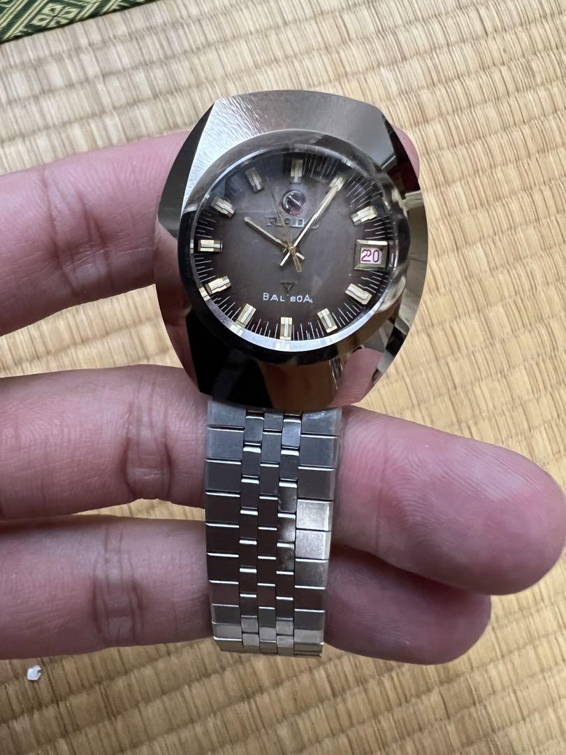 Rado Balboa Automatic Brown Leather Men's Watch