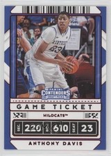 2020 Panini Contenders Draft Picks Variation Game Ticket Red Anthony Davis 10uo