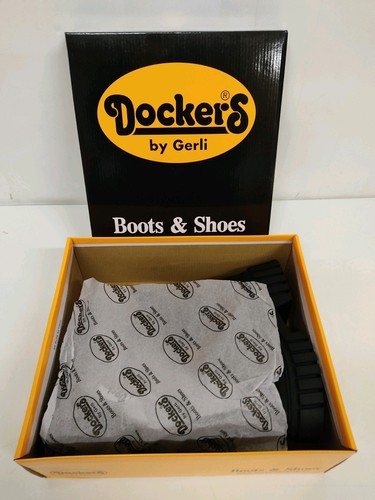 Dockers by Gerli Stiefelette Stiefel Damen schwarz Boots Blockabsatz Gr. 41 Neu. - Bild 12 von 13