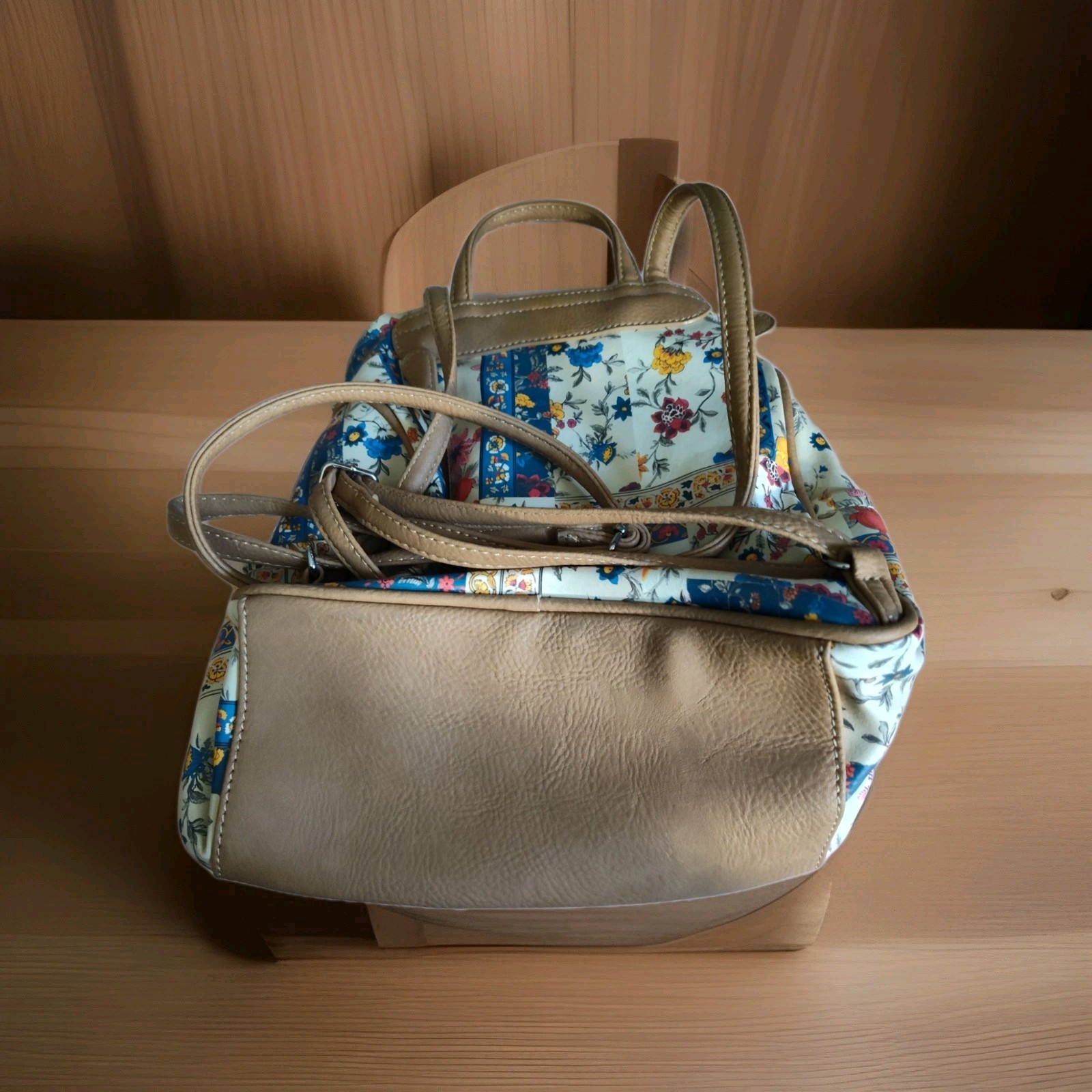 MultiSac Major Backpack Floral Pattern Adjustable… - image 3