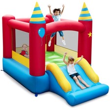 Inflatable Bounce House Kids Bouncy Castle Large Jumping Area Blower Excluded