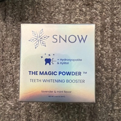 Snow Magic Teeth Whitening Powder with Hydroxyapatite   Tooth Polisher for Sensi
