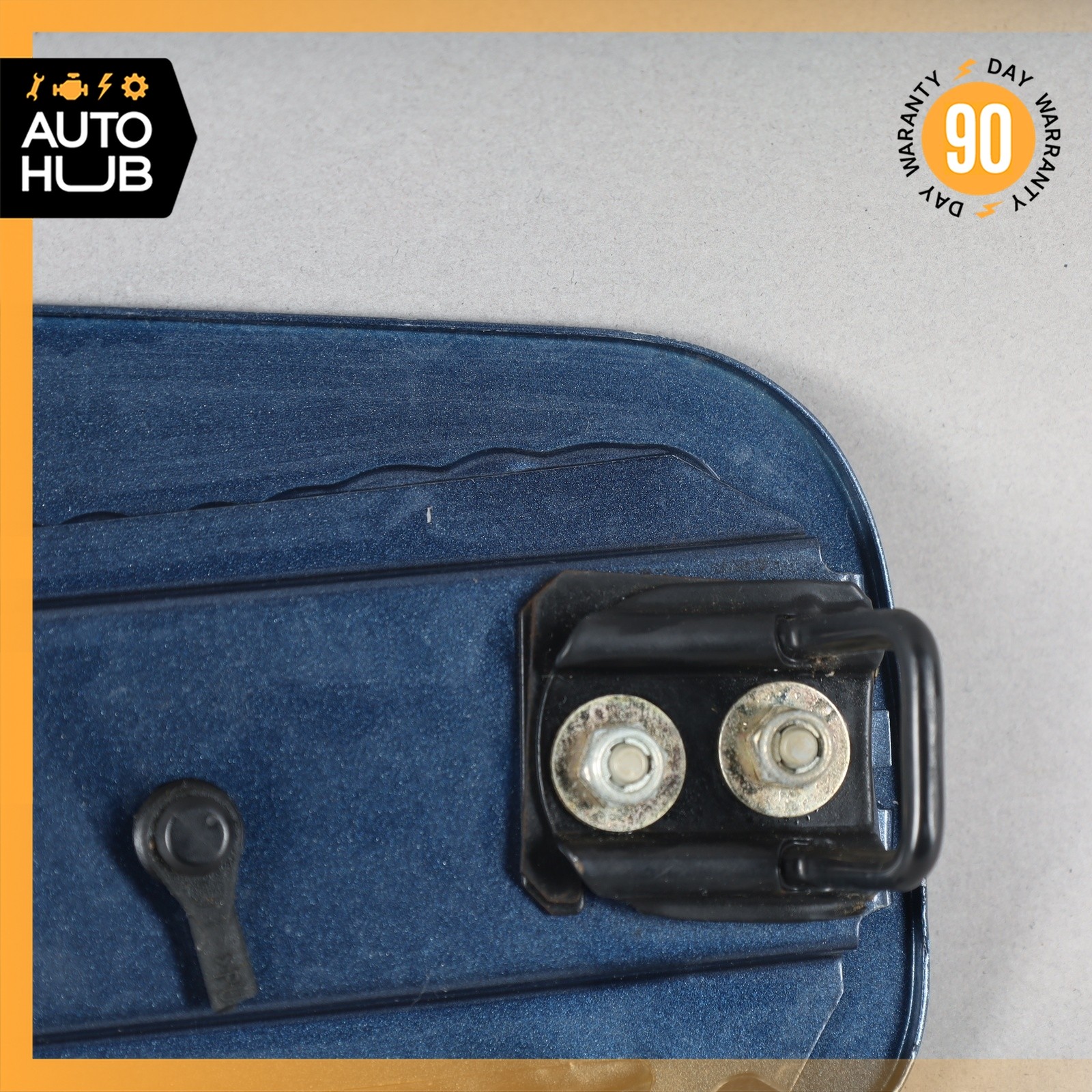 2005 Maserati M138 Coupe 4200 GT Fuel Gas Tank Lid Door Cover Blue OEM