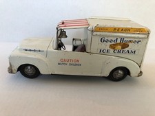 Tin Friction Lithographed Good Humor Ice Cream Truck