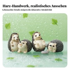 Igel-Figur niedliches Design Dekorative Igelfigur wetterfest für Garten, Balkon