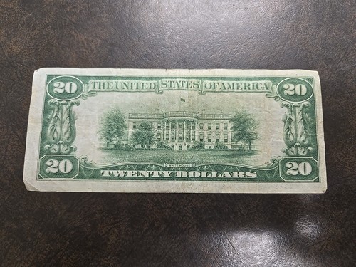 1928 B Chicago, IL $20 Federal Reserve Note Bill Twenty Dollar Circulated NICE - Picture 6 of 10