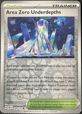 Area Zero Underdepths 094/131 Sv: Prismatic Evolutions Reverse Holo Pokémon Card
