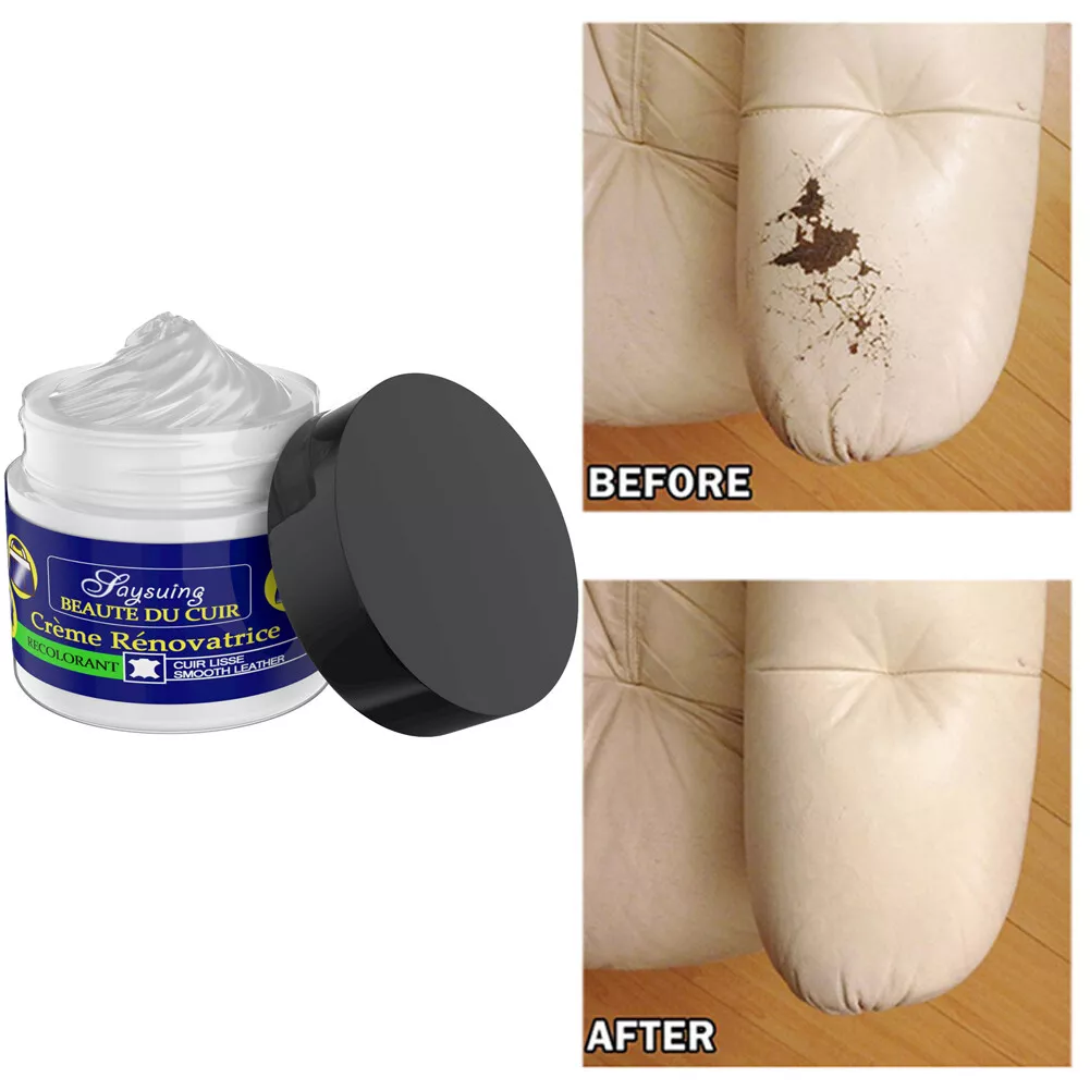 Professional Leather Polish for Smooth Interior Leather Sofa Seat Shoes Care