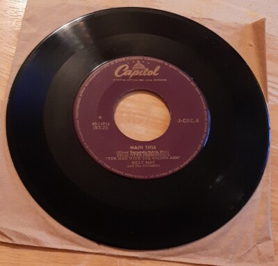 Billy May Japan import 45 The Phonograph Song / Main Title Capitol