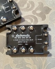 ELECTROMATIC RS 302 240 25 24 3-PHASE AC-SOLID STATE RELAY 24VDC