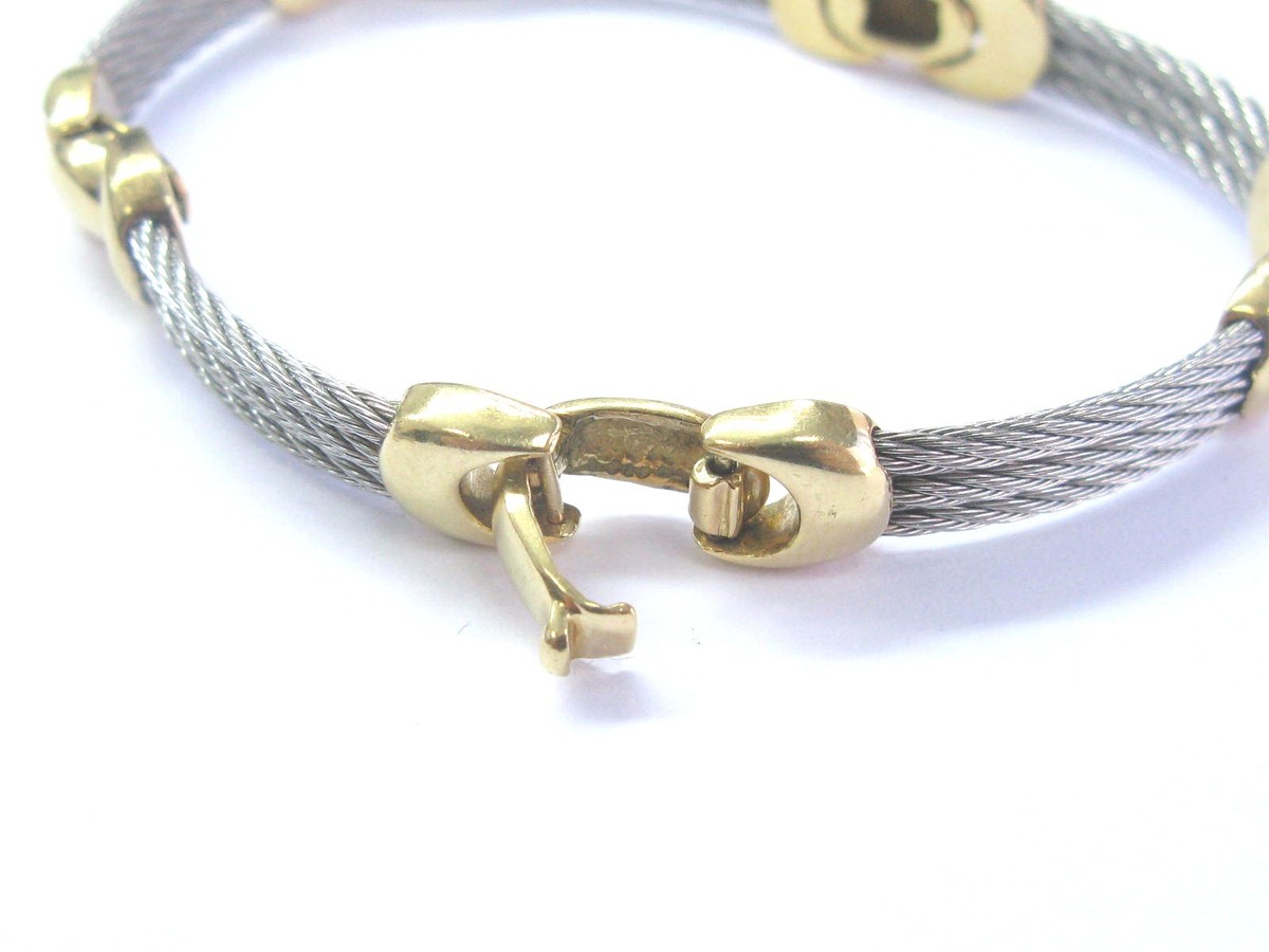アクセサリー PHILIPPE CHARRIOL Wire bracelet Cable Signature Jewellery Collection - Charriol.com
