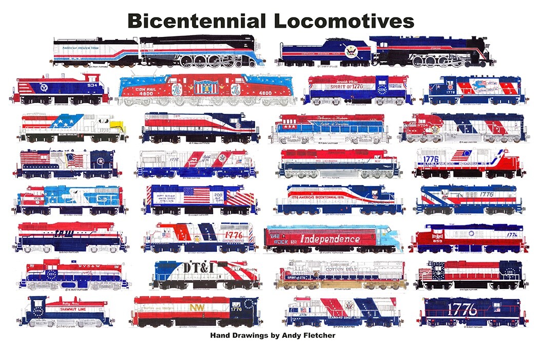 Bicentennial Locomotives 11