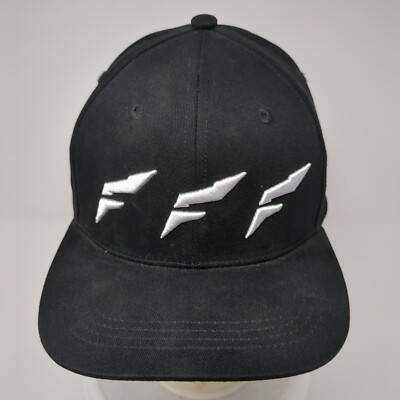 Flag Nor Fail Snapback Hat Black One Size Adjustable Embroidered 6