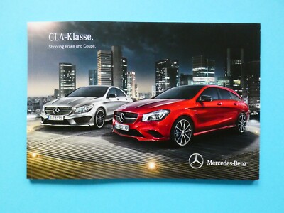 Brochure - Mercedes CLA-Class / C45 AMG - Shooting Brake and Coupe - 10/14