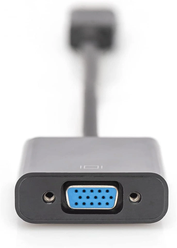 Displayport DP Auf zu VGA Adapter Stecker Kabel Konverter Audio Video Laptop PC - Bild 2 von 4