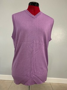 men's purple sweater vest