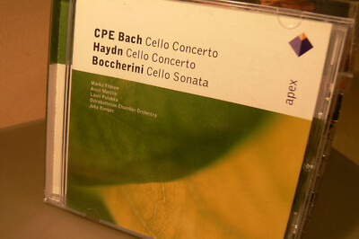 cpe bach haydn boccherini cello concerto cello sonata cd album