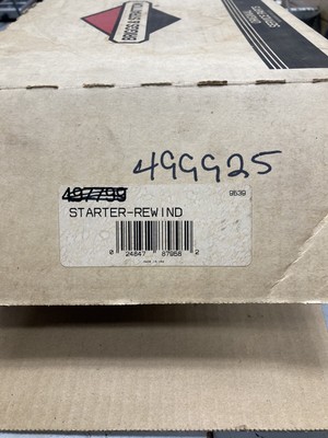 Briggs Starter Rewind Assembly 499925 497799 For 096902, 095902 | eBay