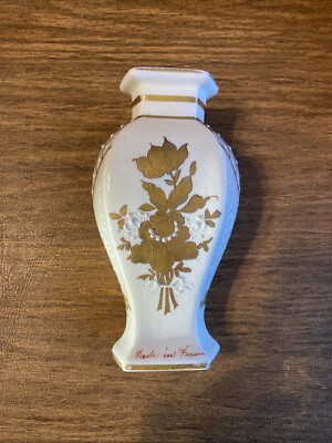 Rare Edme Samson Porcelain de Paris Armorial Jar B/W Co 1870's France 