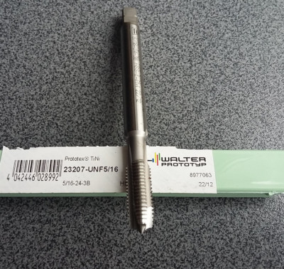 ABVERKAUF! GEWINDEBOHRER WALTER PROTOTYP PROTOTEX TINI 23207-UNF5/16 HSS-E-PM