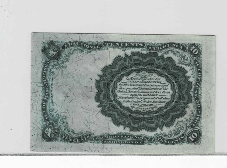 .10 cent Fractional Currency-fr.1266-Fifth Issue-PCGS Superb GEM New 67 PPQ - Image 4 of 4